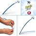 DRAIN EAZI TasiHome Best Hygienic Disposable Hair Catcher and in-Drain Hair Collector for All Showers, Baths, Basins 8 Pack