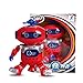 Usstore 1PC Kid Baby Red Electronic Walking Dancing Smart Space Robot Astronaut Kids Music Light Gift Toy Gift