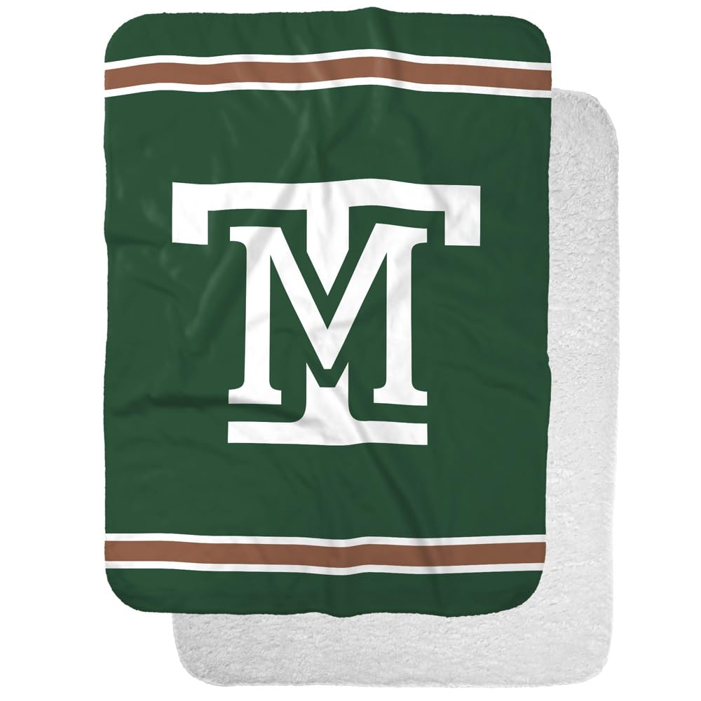 Montana Tech University Primary Logo Stripes Sherpa