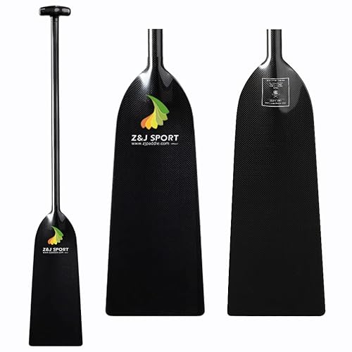 Z&J SPORT Dragon Boat Paddle Carbon Fiber, IDBF Approved Paddle with T