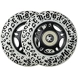 WHITE CHEETAH Wheels for RIPSTICK ripstik wave board ABEC 9 76MM 89A OUTDOOR