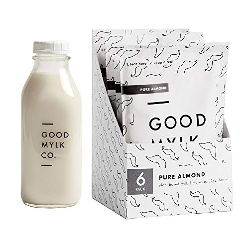 Organic Unsweetened Almond Milk Concentrate 6 Pack Bundle Make 6 Fresh 32oz Bottles of