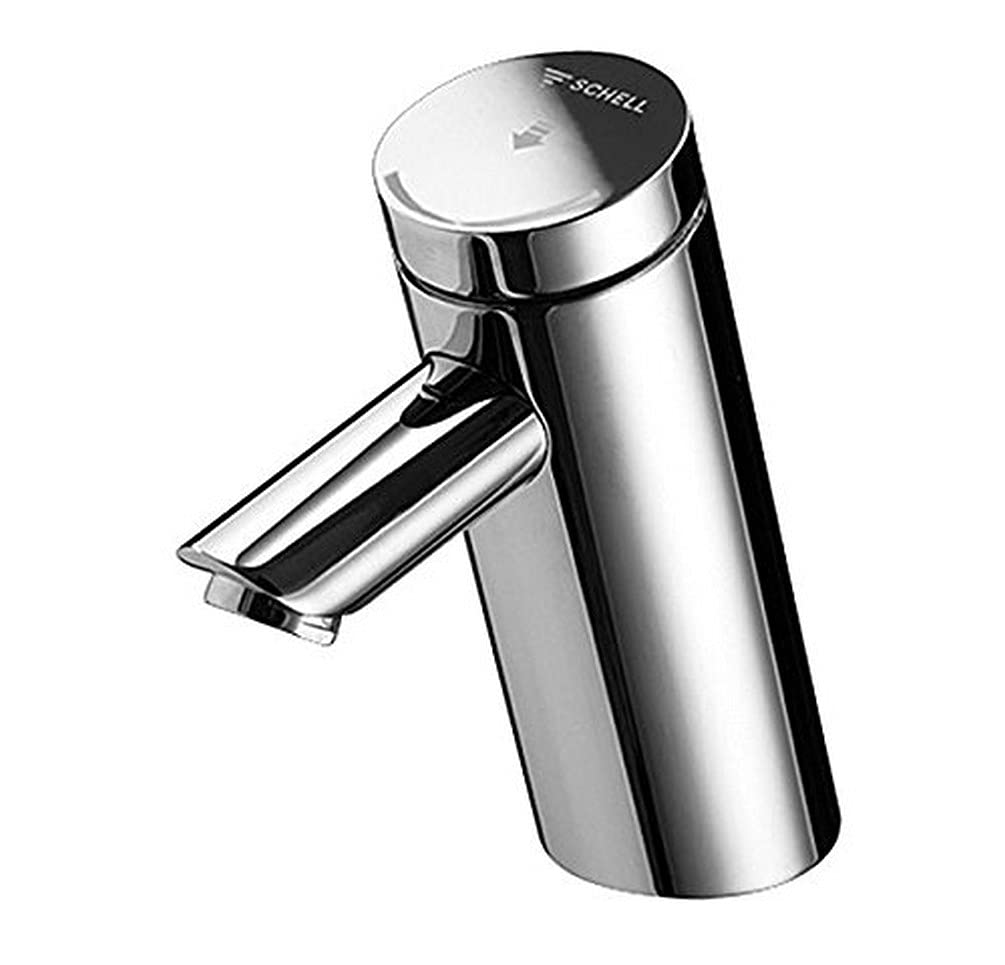 Self-Closing Sink Washbasin Tap with SC Mix Chrome 21250699
