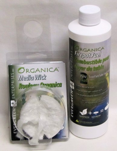ORGANICA BioFire FIREPOT FUEL Starter Kit - 16 oz by Evergreen