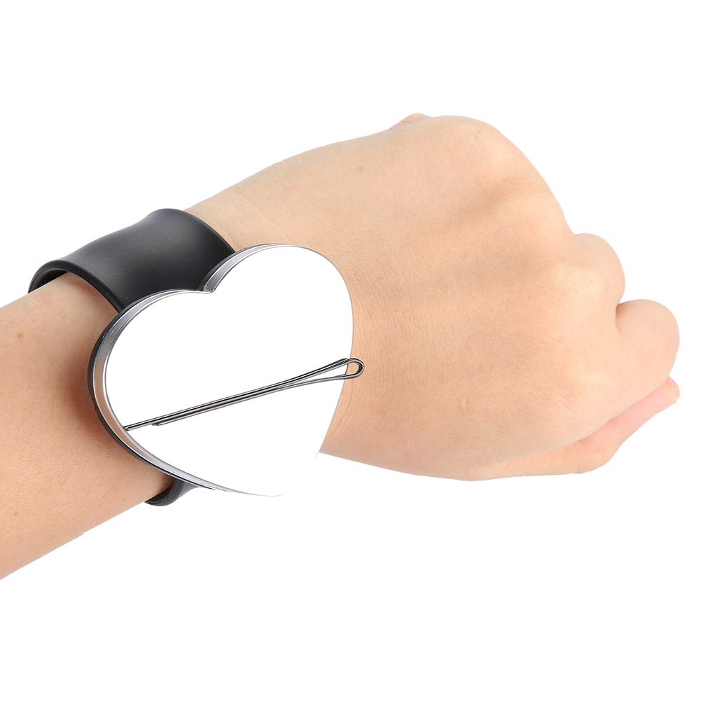 Magnetic Wristband Wrist Band Hairpins Holder Hair Crips Hairpins Pin Holder, Salon Hairdressing Tool for Holding Metal Bobby Pins and Clips (Wrist Strap Color Random)