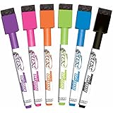 Board Dudes SRX Magnetic Dry Erase Markers, 6-Pack, Assorted Colors (DDM77)