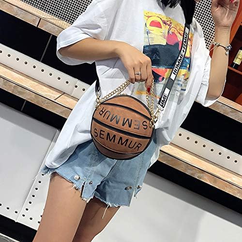 purse shaped like a basketball