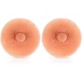 Vollence Adhesive Silicone Nipples Reusable Attachable Nipple for Breast Forms