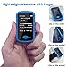 Alexan 8GB MP3 Player with Bluetooth 4.2 Wearable MP3 Player with Clip, Portable Lossless Sound Music Player with Headphones FM Radio, Pedometer,Voice Recorder ( 8GB Blue )