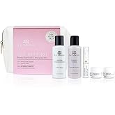 Le Mieux Age-Defying Beauty Essentials for Dry Skin - 5-Piece Luxury Skincare Facial Set - Peptide Foam Cleanser, Essence Toner, Collagen Peptide Serum, Eye Wrinkle Corrector & 24 Hr Age Defying Cream