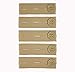Comfy Clothiers Elastic Waist Extender for Khakis (5-Pack in Khaki/Tan) - Strong Adjustable Pants Button Extenders