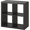 IKEA Kallax 4 Shelving Unit Black-Brown