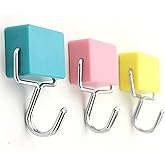 Z ZICOME Super Strong Magnetic Hooks Set of 3