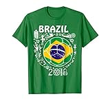 Brazil Soccer Jersey T Shirt 2018 Team men women kids