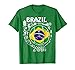 Brazil Soccer Jersey T Shirt 2018 Team men women kids
