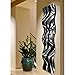 Statements2000 Silver/Black Metal Wall Art Wave, Modern Accent Décor by Jon Allen Metal Art, Crossroads Wave, 46