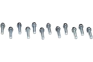 Patriot H7977 5/16-18 X 1-Inch Zinc Plated Exhaust Header Bolt, Pack of 12