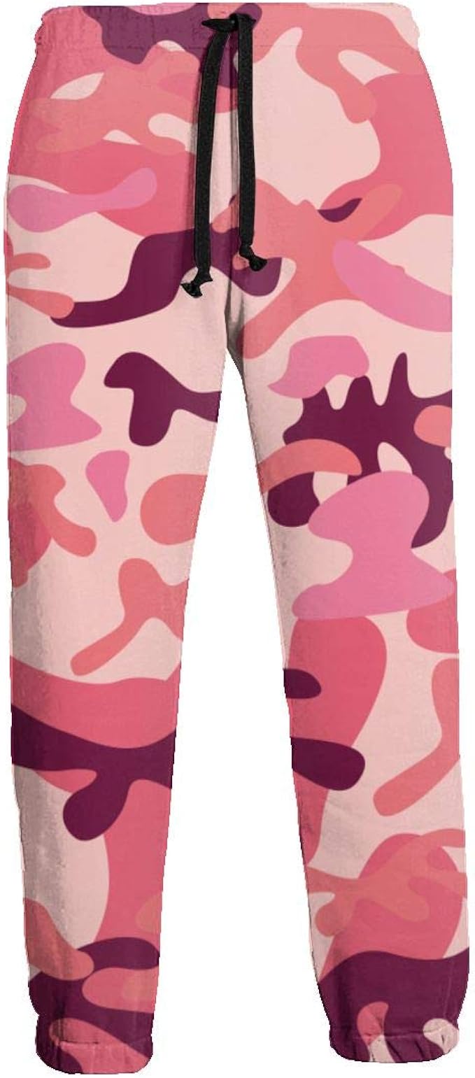 pink camo sweatpants
