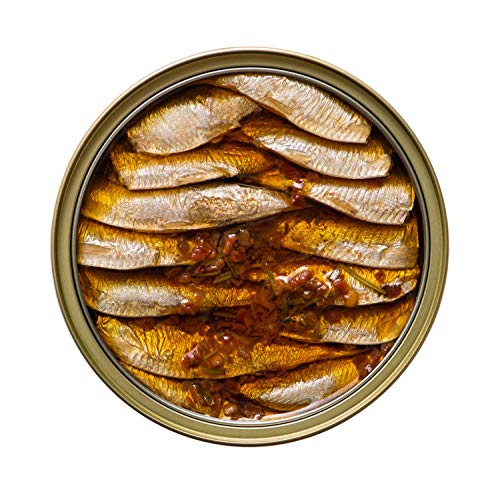 King Oscar Royal Selection Sardines in Extra Virgin Olive Oil with Red