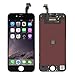 KAICEN Touch Screen Replacement LCD Display Digitizer Frame Assembly Full Set with Tools For iPhone 6 4.7 inches and Professional Glass Screen Protector (Black)