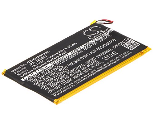 Cameron-Sino Replacement Battery for Barnes & Noble Ebook, eReader BNRV510, Nook Glowlight Plus 2015
