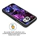 Galaxy S7 Case Personalized Design Samsung Galaxy S7 TPU Black Cell Phone Case Abstract Purple Sky