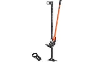 VEVOR Farm Jack, 48" Utility High Lift Farm Jack, 3.18 Ton (7,000 lbs) Capacity Ratcheting Off Road Utility Jacks, Heavy-Duty