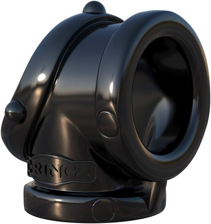 Pipedream Fantasy C-Ringz Rock Hard Cock Pipe Black 3.1-3.3 cm