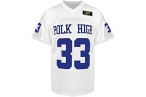 RIOOFINX AL Bundy Football Jersey,33 Polk High Blue Shirt Mens 90S Hip Hop Clothing S-3XL