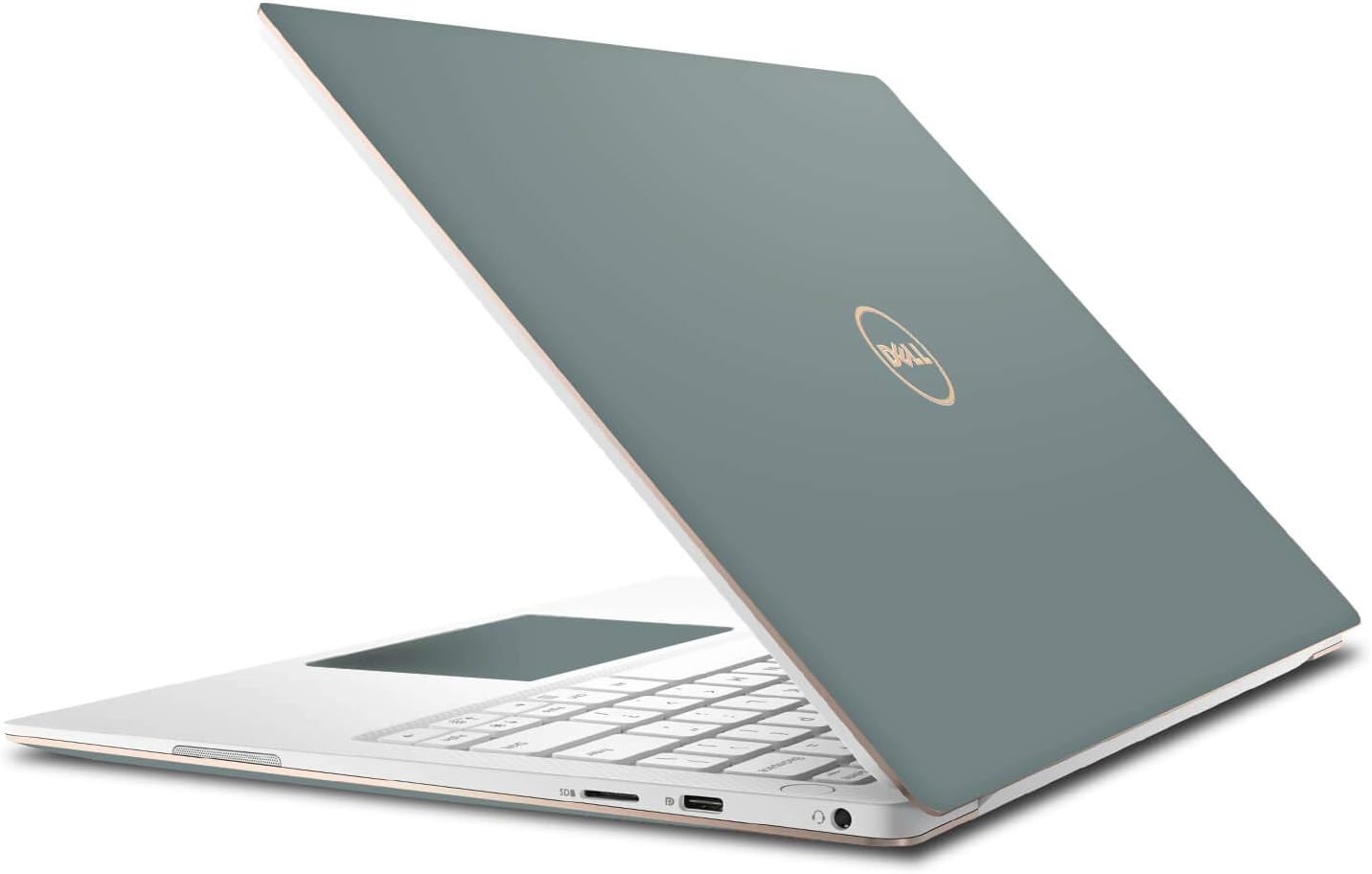 Textured Skin Stickers for DELL XPS 13 (9370) (Matt Grey)