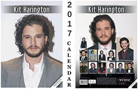 Kit Harington 2017 Calendar + Kit Harington Fridge Magnet