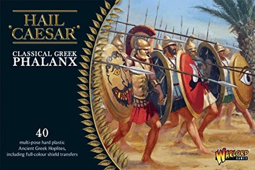 Warlord Games Later Greek Hoplites - 28mm Scale Plastic Miniatures for Hail Caesar Highly Detailed Ancient Era for Table-top Wargaming