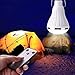 Solar Bulb Dimmable, PRODELI Solar Powered Lights 150LM 20 LED Bulb Portable Multi-functional Lamp with Remote for Camping Tend Hiking Fishing