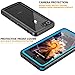 MYJOJO iPhone 7 Waterproof Case iPhone 8 Waterproof Case, 2019 Full Body Protective Shockproof Sandproof Dirtproof IP68 Underwater Outdoor Waterproof Case for iPhone 7 & iPhone 8 (Blue/Clear)