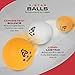 Ping Pong Paddle Set of 4 - Pro Wood Ping-Pong Paddles and 8 Light Regulation Table Tennis Balls - This 4-Player Racket and Ball Kit is the Perfect Indoor Sports Game Gift for Kids or Professional