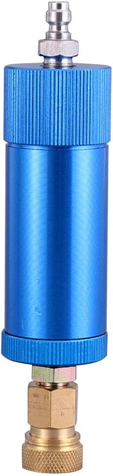 Echaprey 30Mpa High Pressure Air Compressor Pump PCP Hand Pump Air Filter Water-Oil Sparator Quick Connect with with 8mm Female and Male (Blue)