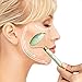 Neck Beauty Device & Facial Sculpting Tools Set of 3 - Neck Toning Exerciser + Jade Roller for Face + Gua Sha - to Improve Saggy Skin Rejuvenation & Double Chin, Define Jaw Line And Shape Vline