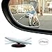Dependable Direct HD Frameless Blind Spot Mirror - Fan Shaped 2.5