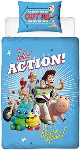 Amazon 9785 ディズニー トイストーリー4 Disney Toystory4 シングル 掛け布団カバー 枕カバー セット 並行輸入品 寝具 カバーセット オンライン通販
