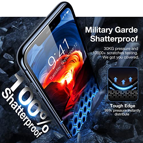 TORRAS Diamond Shield iPhone 11 Screen Protector [10X Military Grade