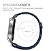 For Gear S3 Frontier/Classic Watch Band [Large], Fintie 22mm Milanese Loop Adjustable Stainless Steel Replacement Strap Bands for Samsung Gear S3 Classic/S3 Frontier Smart Watch - Navy