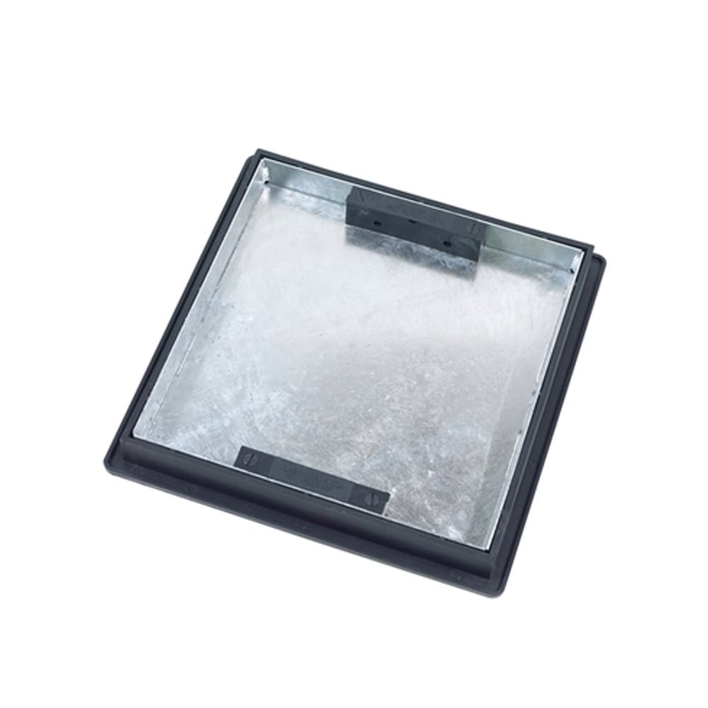 Clark drain recessed manhole and frame square to round 440mm x 440mm T1G3