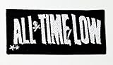 ALL TIME LOW Heavy Meatal Rock Punk Music Band Logo Patch Sew Iron on Embroidered Appliques Badge Sign Costume Gift by PRINYA SHOP