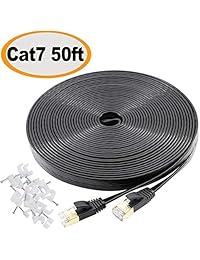 Cable ethernet CAT7 plano de par trenzado apantallado (STP)