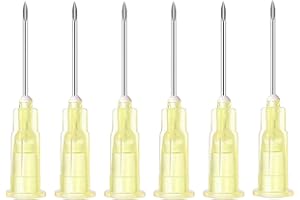 GODCREAT 100pcs 20G 5/8" Luer Lock Needle for Lab, Pet and Industrial Dispensing Accessories
