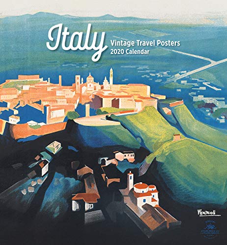 Italy: Vintage Travel Posters 2020 Wall Calendar by Pomegranate Communications, Inc.