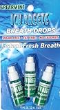 Icy Breeze Breath Drops Instant Fresh Breath, Spearmint 3.2 ml, 3pack by IcyBreeze