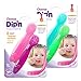 ChooMee - 100% Silicone Starter Spoon | Dual Flex - Firm Handle and Soft Spoon, Bends With Every Bowl | 4 CT | Four Colors
