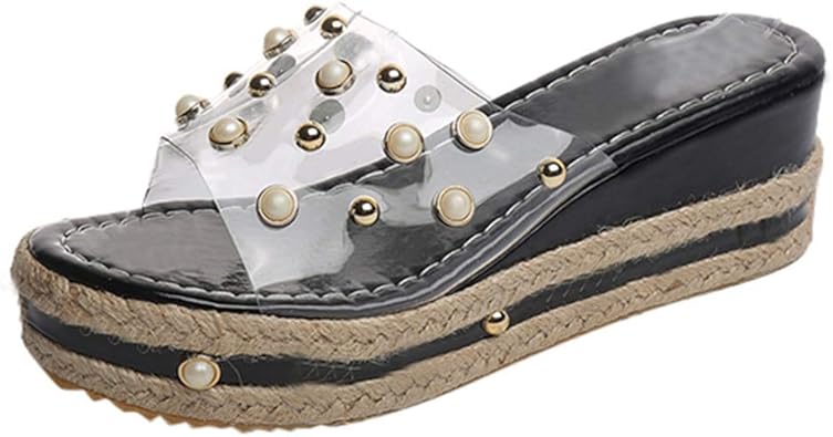 black sandals espadrilles