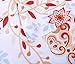 Amazon Basics Twin/Twin XL Comforter Set with Printed Sheets, 5-Piece Coral Medallion Bedding, Lightweight Microfiber Bed-in-a-Bag
